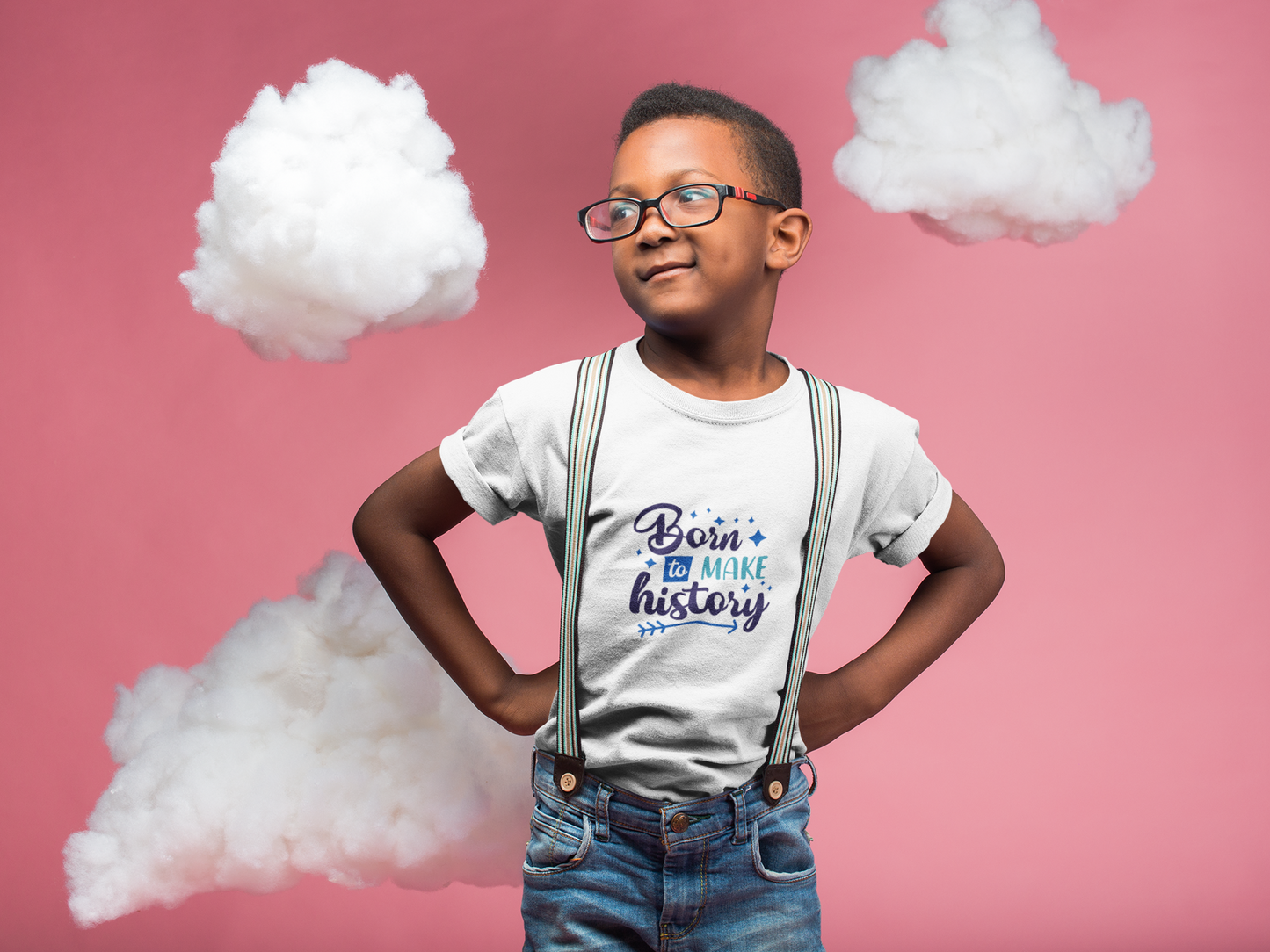 "Born to Make History" Kids' T-Shirt